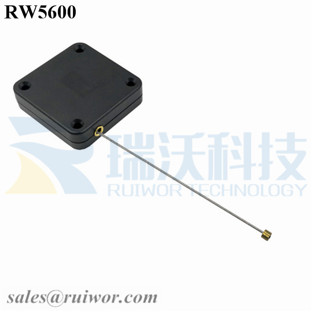China RW5600 Square Heavy Duty Retractable Cable Work with Connectors for  Various Products Security Display factory and manufacturers